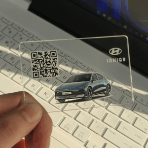 전화번호를 QR코드로 변환한 커스텀 주차번호판