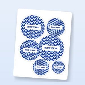 blue wave sticker main