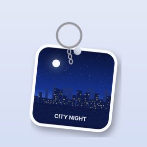 city night keyring main